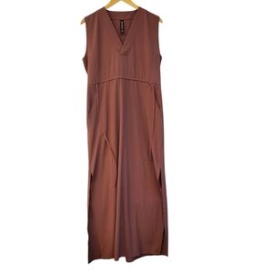Athleta Marlow Maxi Dress Brown Size Small